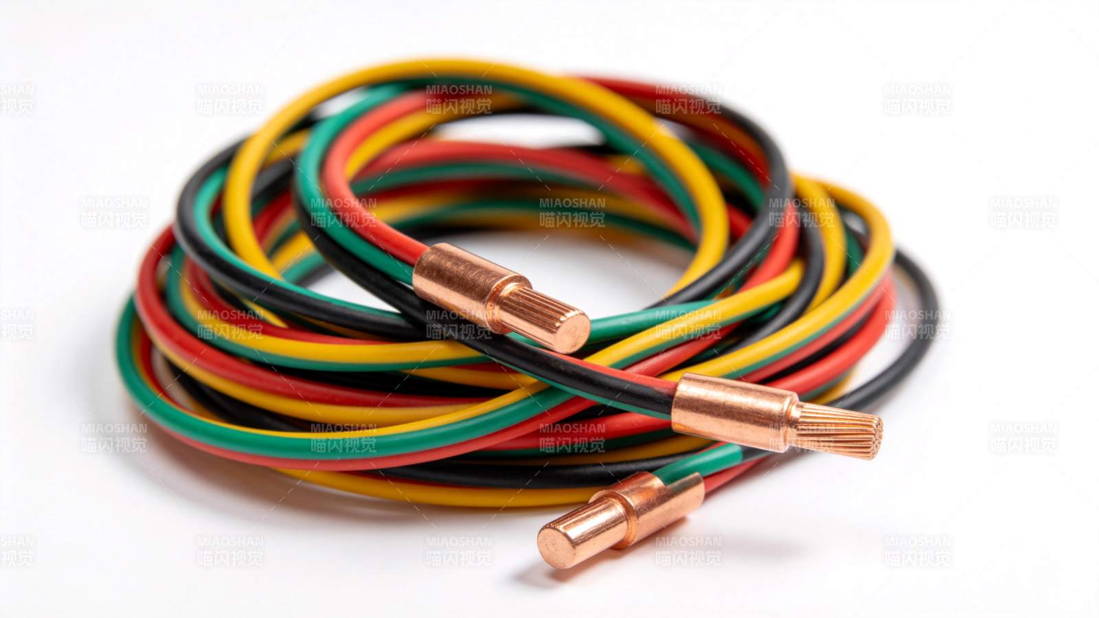 彩色电线束图片
