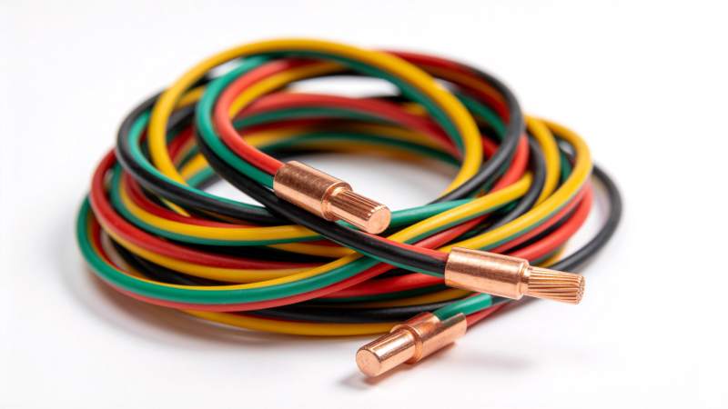 彩色电线束图片