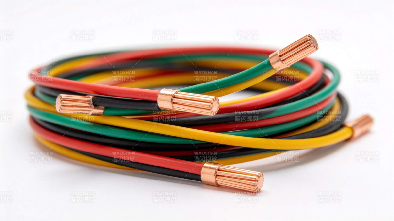 彩色电线束图片