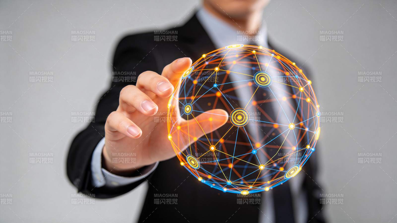 科技网络未来图景图片