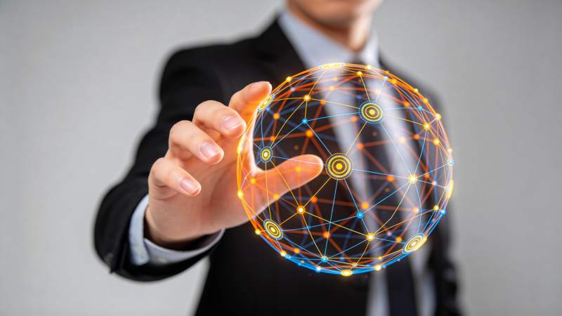 科技网络未来图景图片