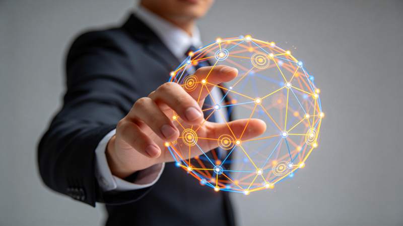 科技连接未来图片