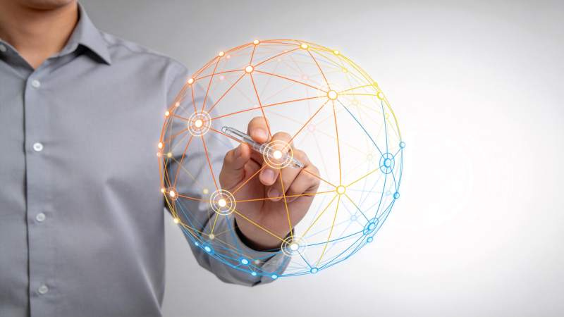 科技连接未来图片