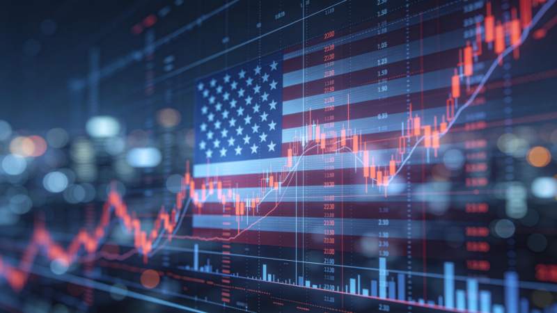 美股市场趋势图图片