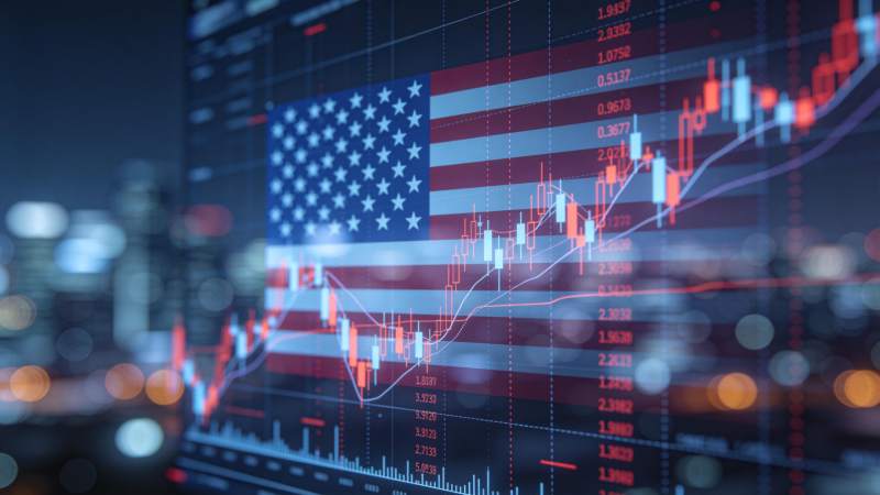 美股市场趋势图图片