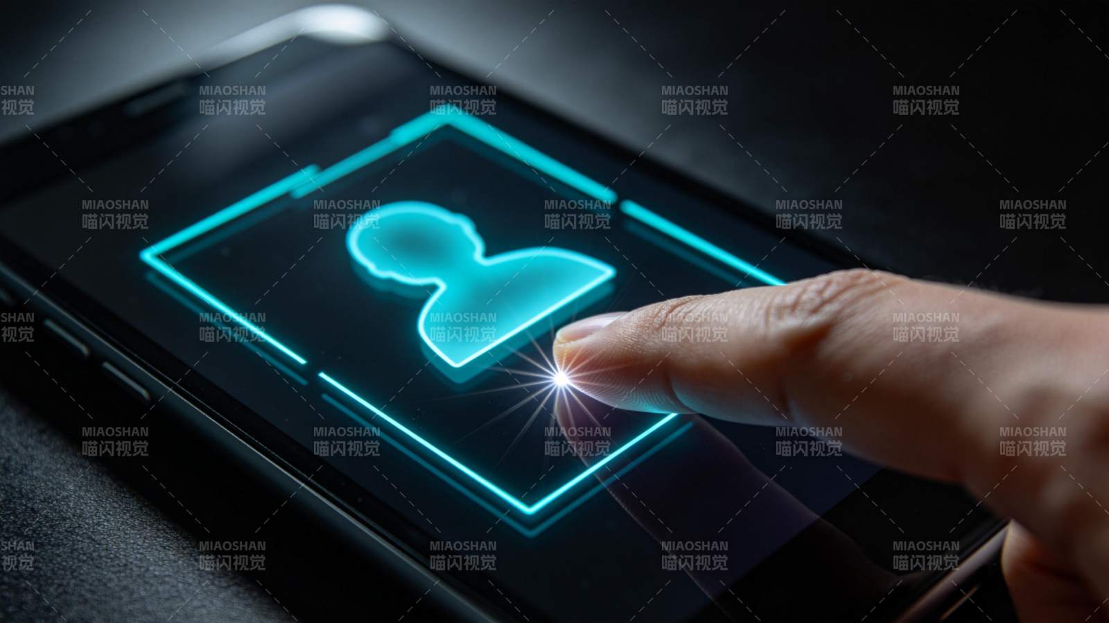 指纹识别解锁图片