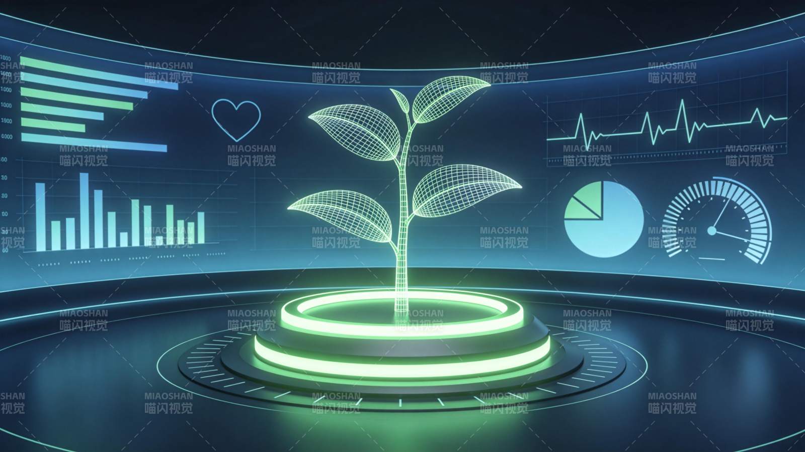 科技孕育绿色未来图片