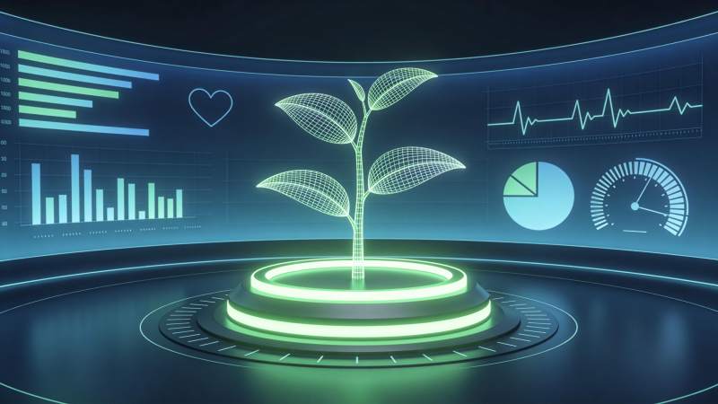 科技孕育绿色未来图片