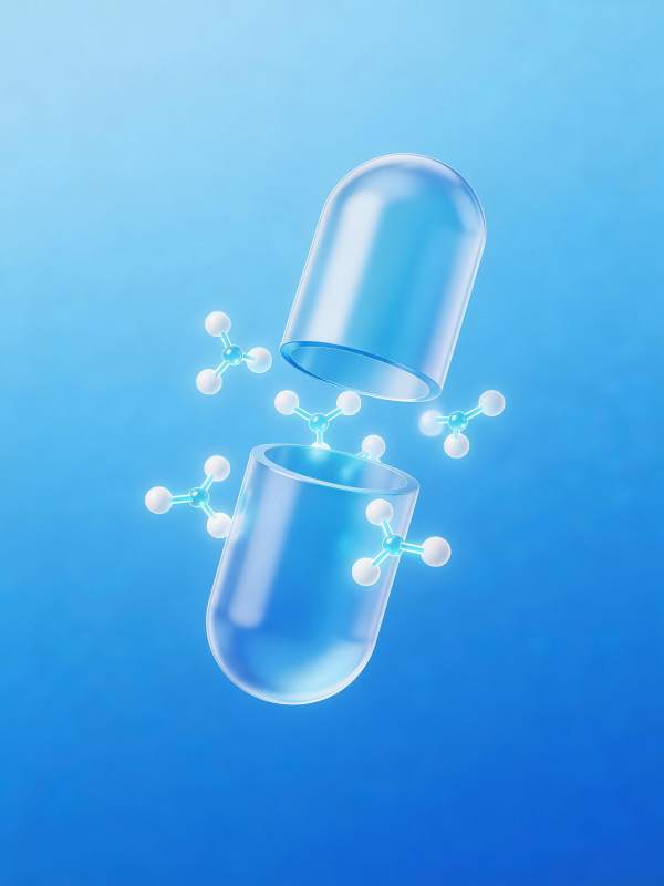 分子胶囊解构图片