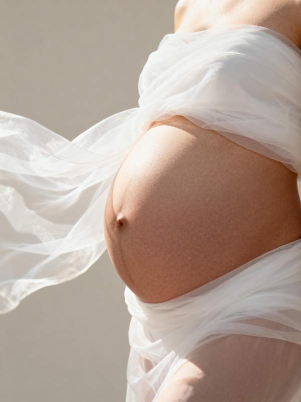 孕肚轻纱 温柔时光图片