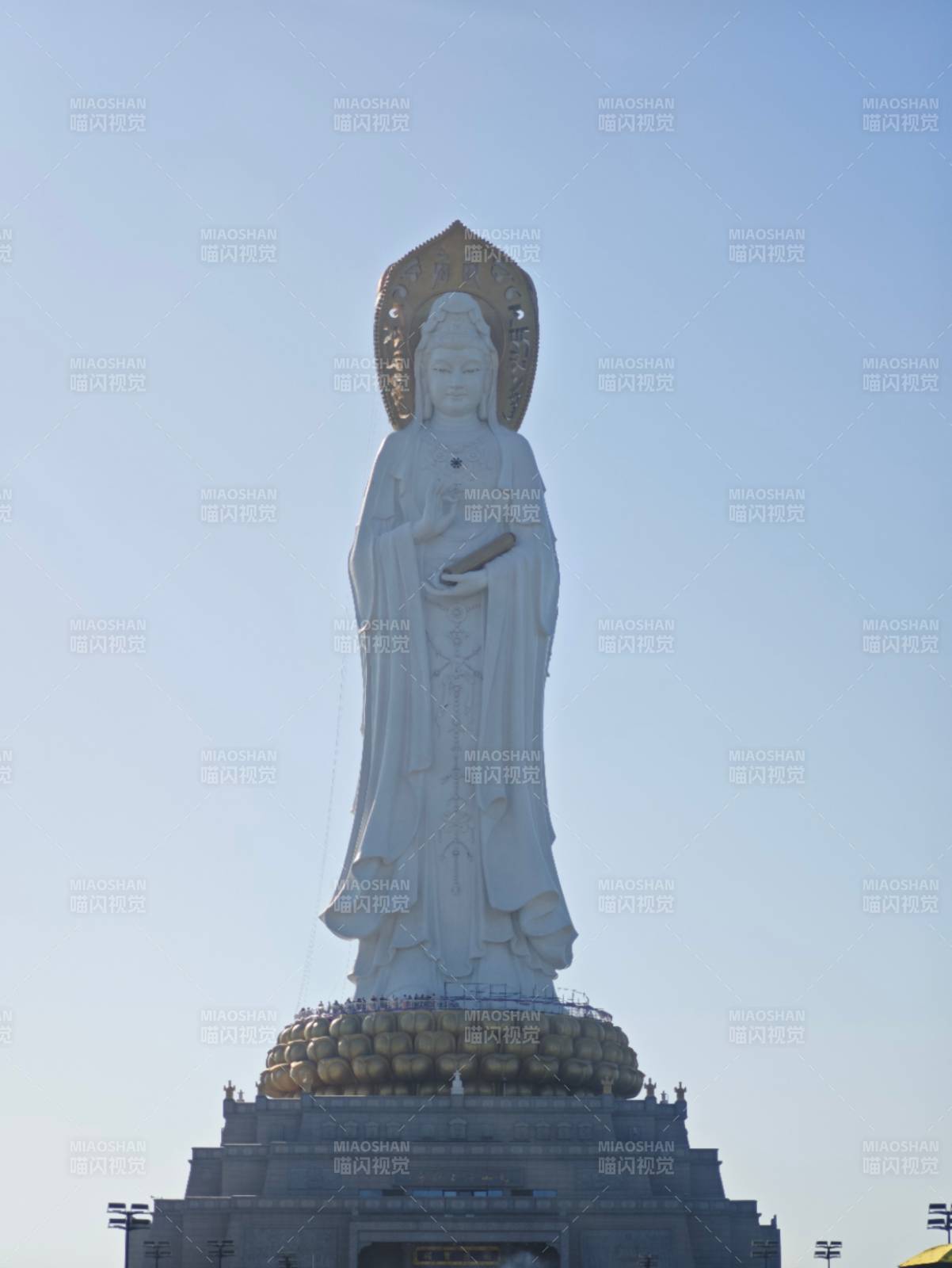 三亚南山寺海上观音圣像图片
