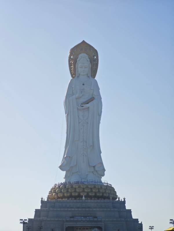 三亚南山寺海上观音圣像图片