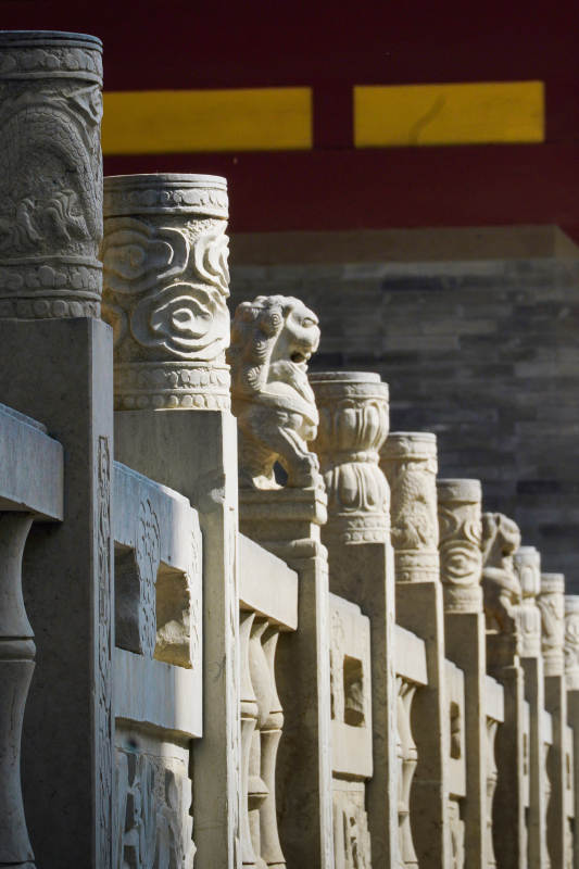 石雕栏杆 古韵悠长图片