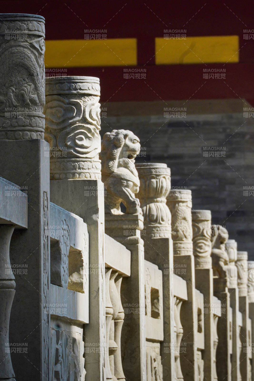 石雕栏杆 古韵悠长图片