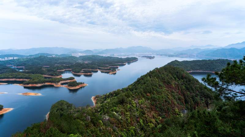 湖光山色 千岛竞秀图片