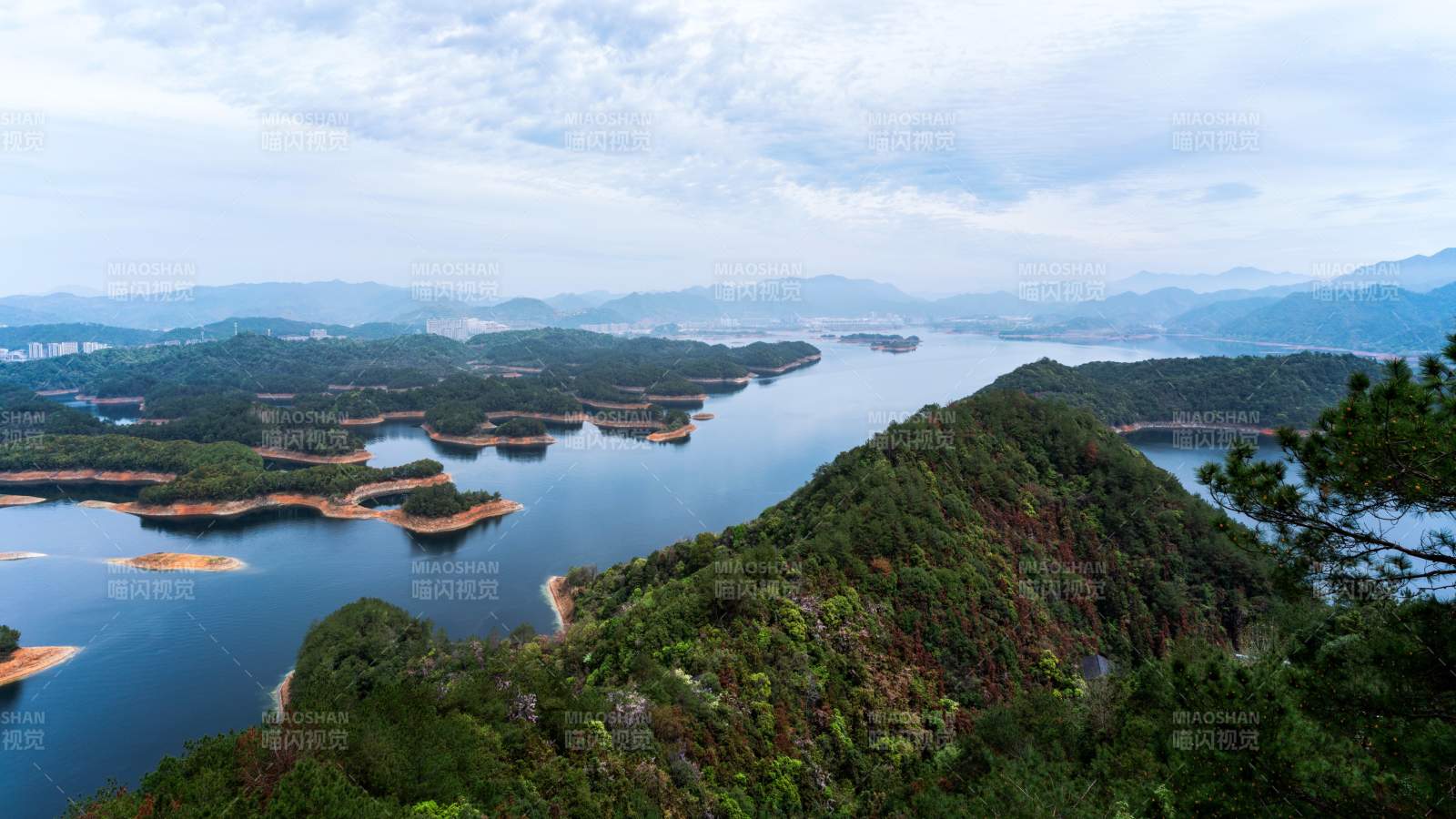 湖光山色 千岛竞秀图片