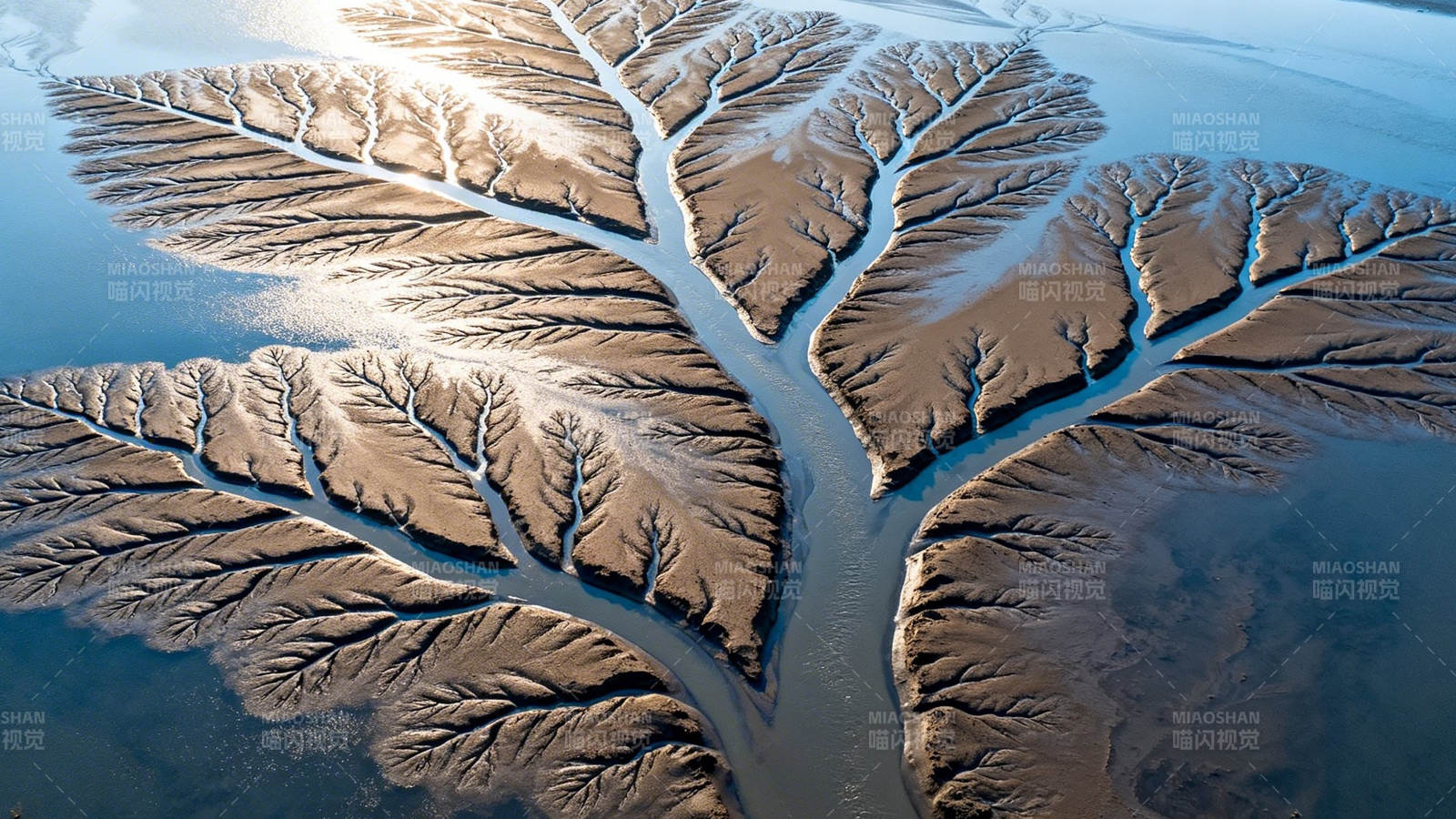 大地之树 潮汐雕刻的奇迹图片