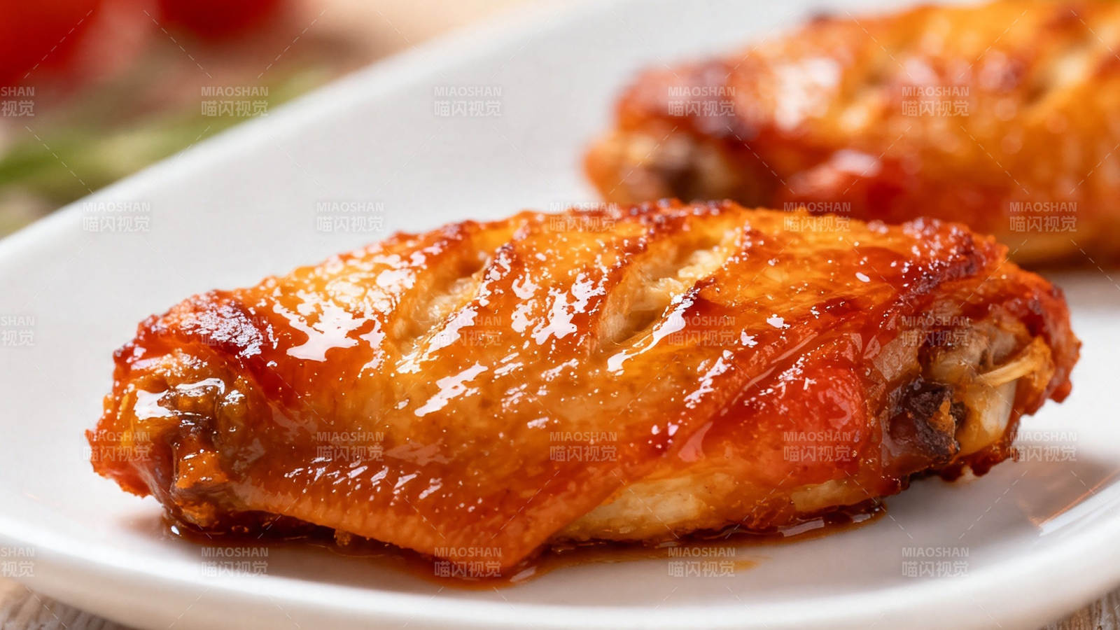蜜汁烤鸡翅 香嫩诱人图片