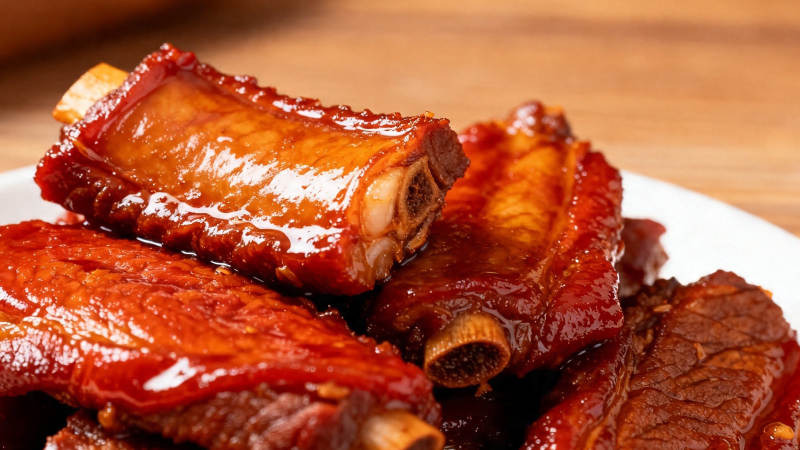 酱香浓郁 肋排诱人图片