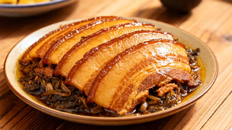 梅菜扣肉 香糯诱人图片