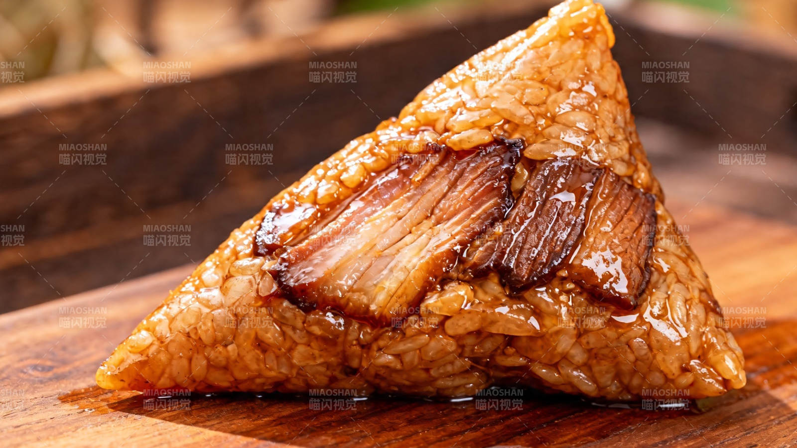 粽香肉糯 三角美味图片