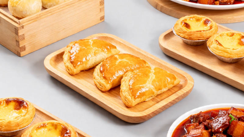 中式点心拼盘 美味诱人图片