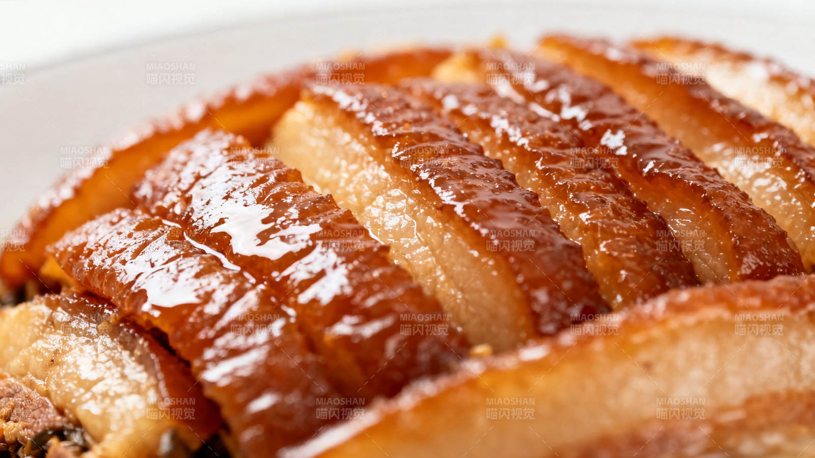红烧肉片 油亮诱人图片
