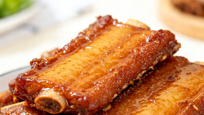 酱香浓郁 肋排诱人图片