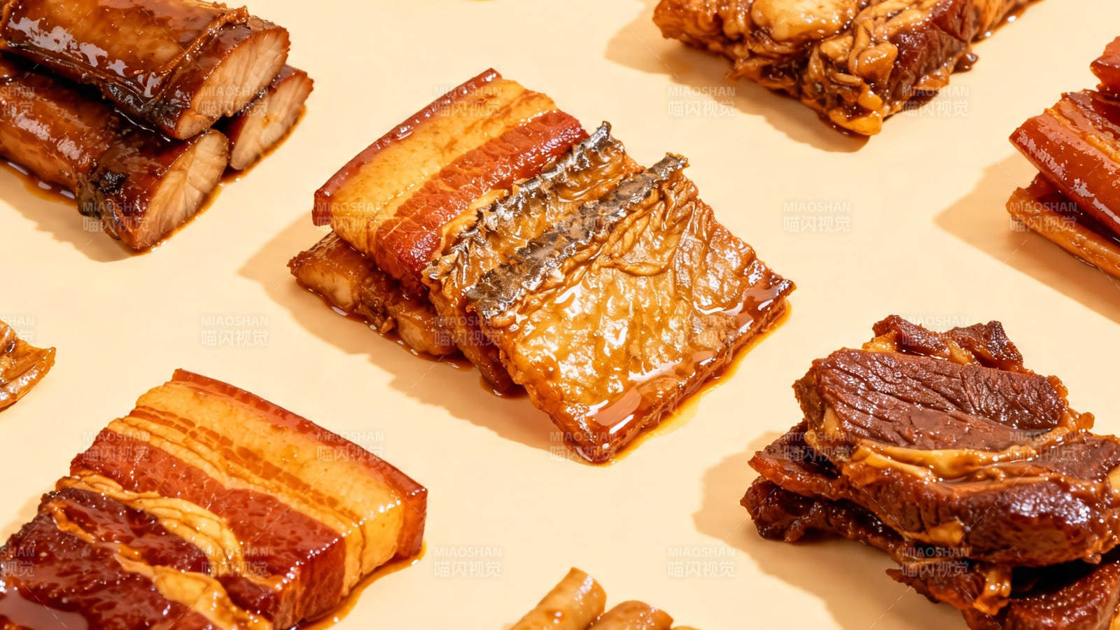 酱香肉块 色泽诱人图片