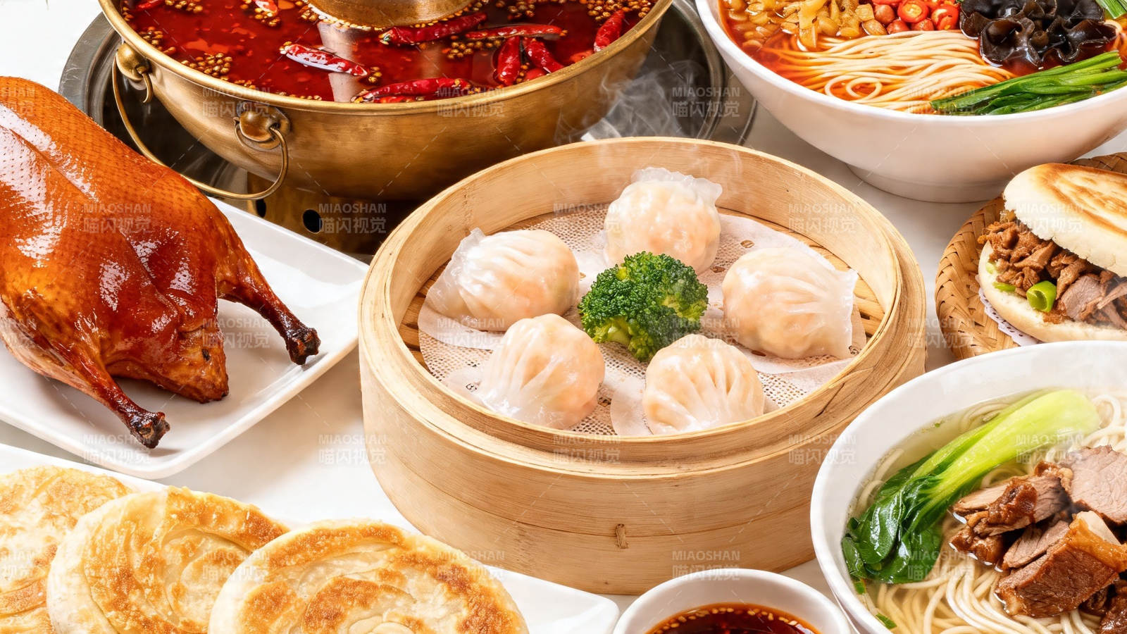 中华美食盛宴 色香味俱全图片