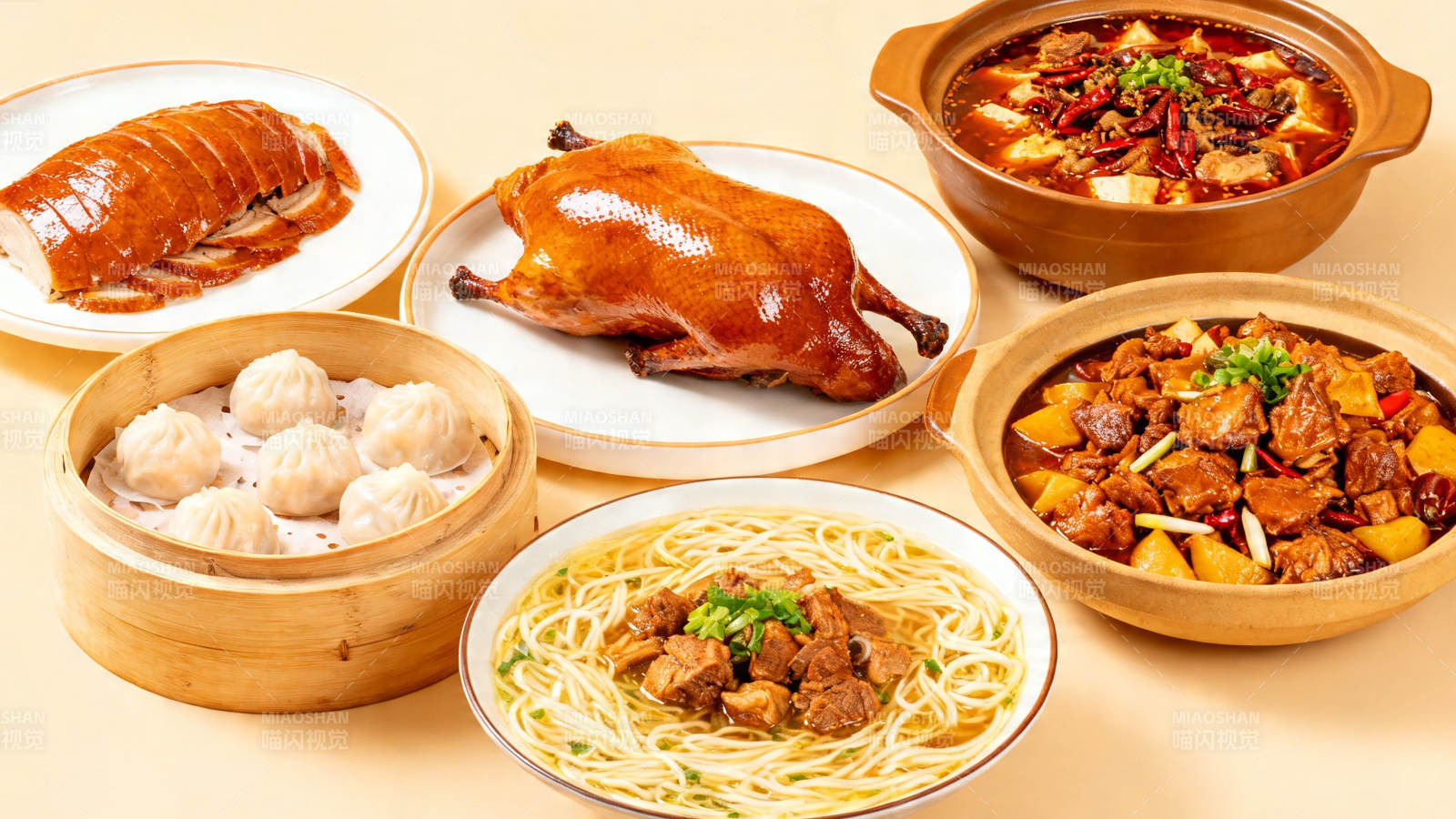 中华美食盛宴 六道经典菜图片