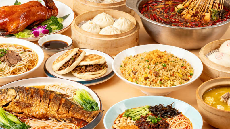 中华美食盛宴图片