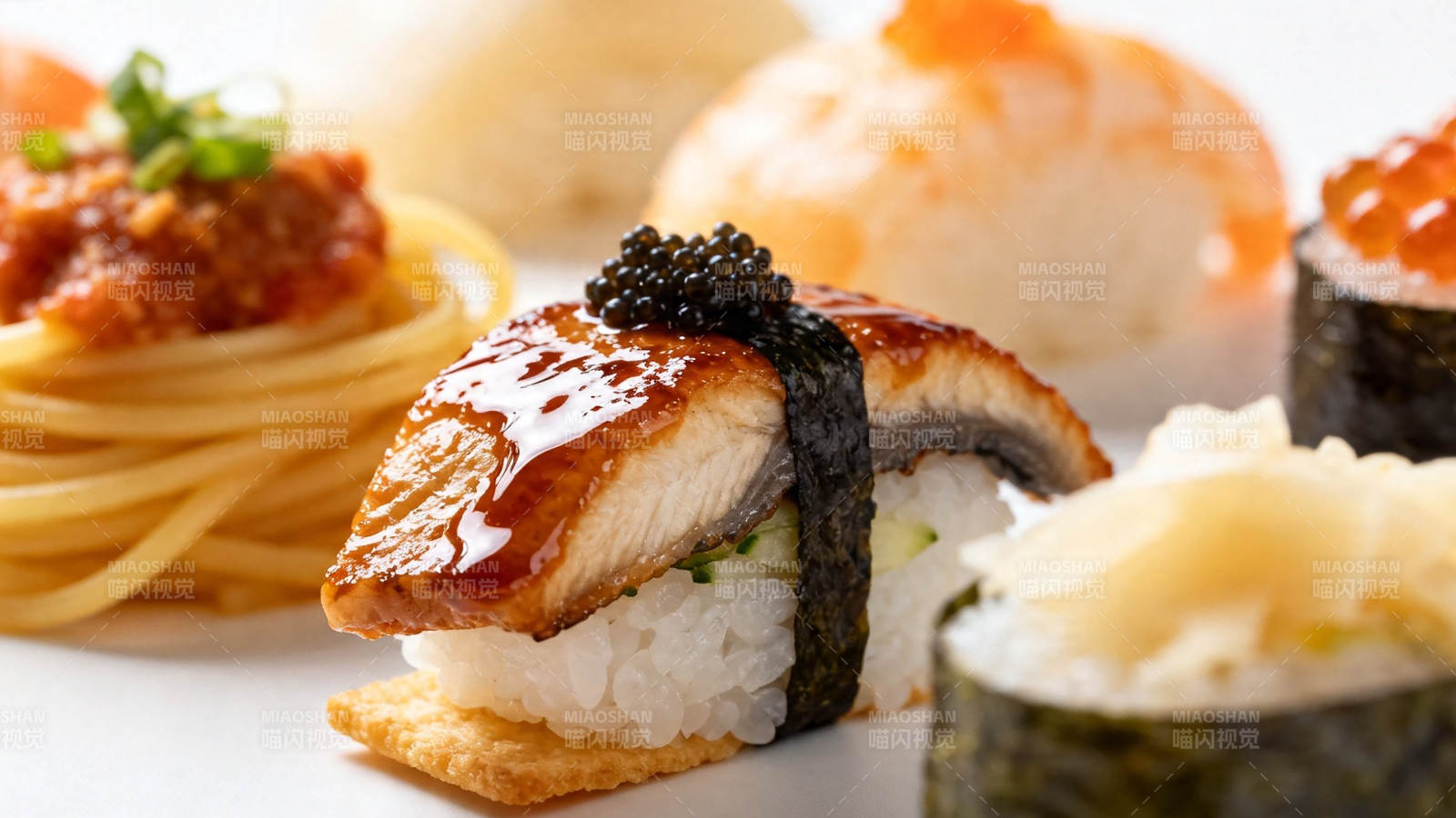 寿司拼盘 精致美味图片