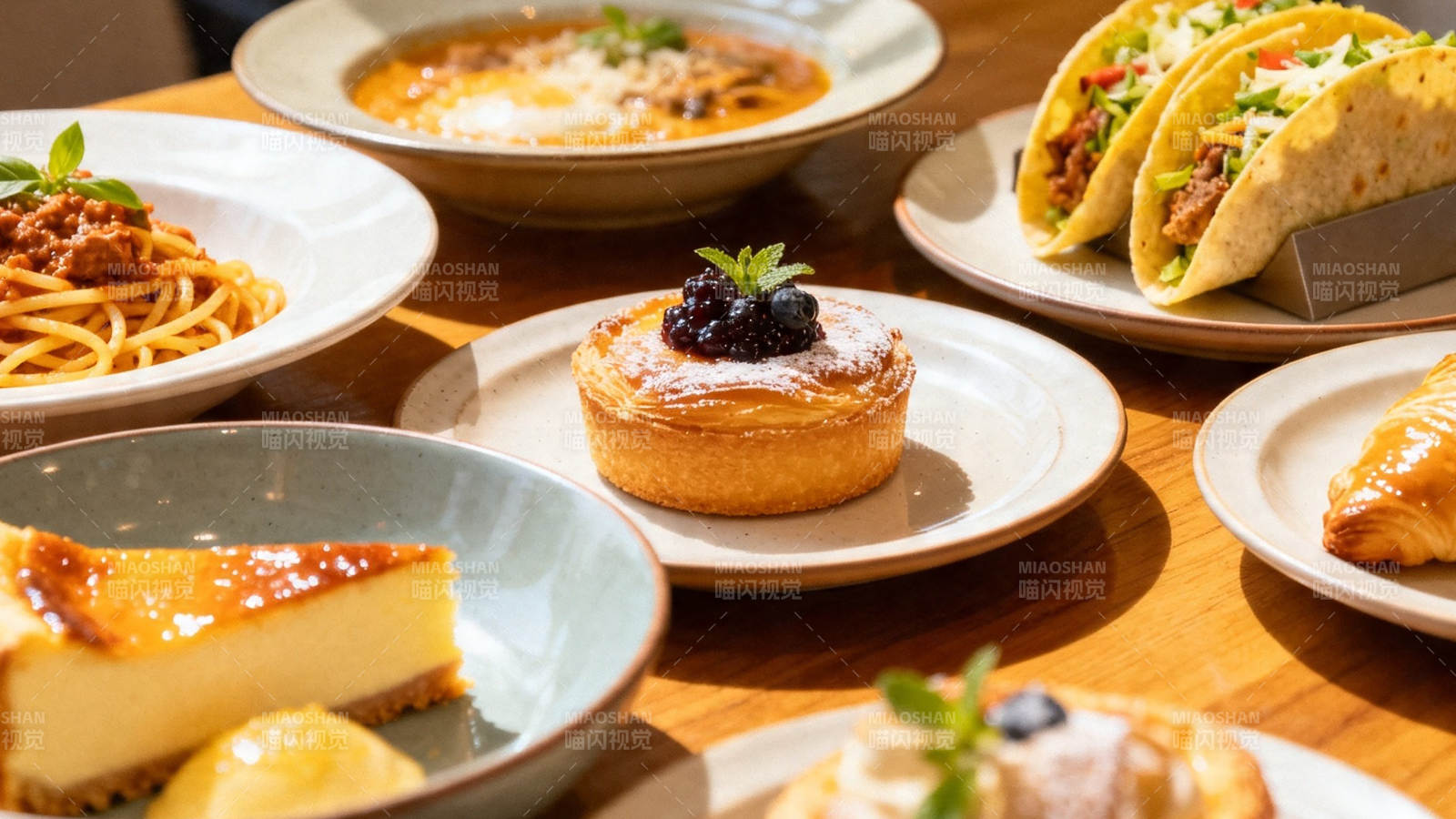 美食盛宴 多国料理齐聚一堂图片