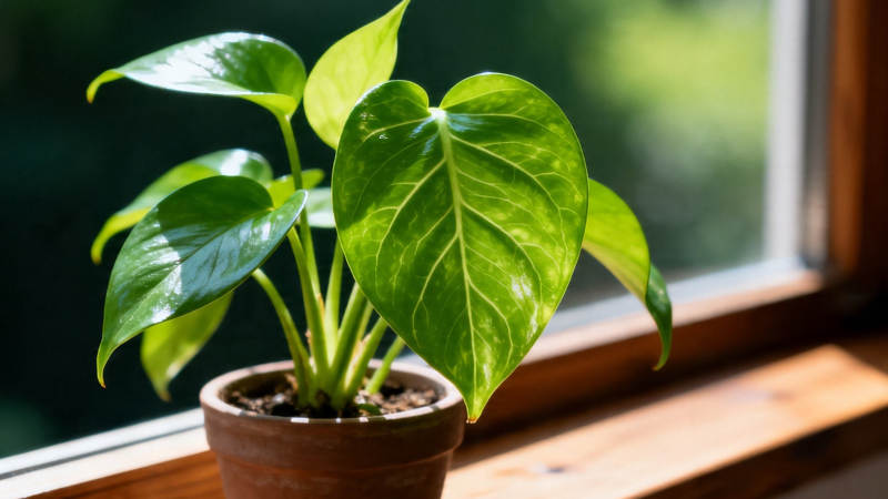 窗台绿植 生机盎然图片