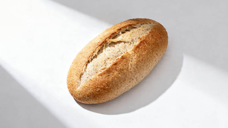 阳光下的法式面包图片