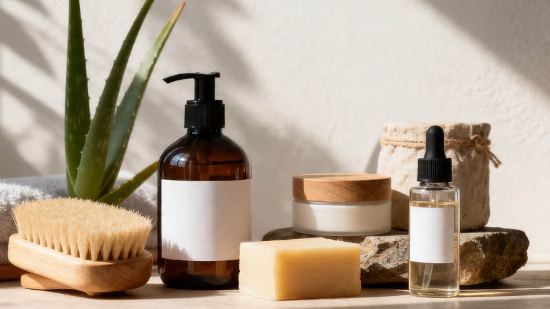 天然护肤 简约生活美学图片