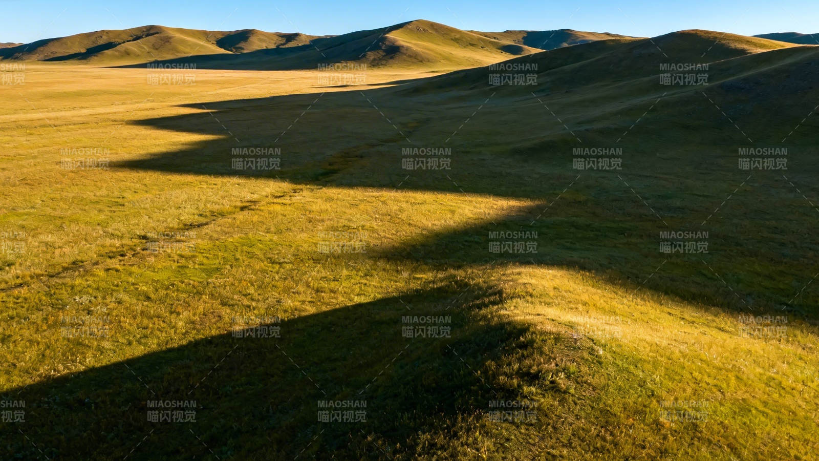 草原光影 起伏如诗图片