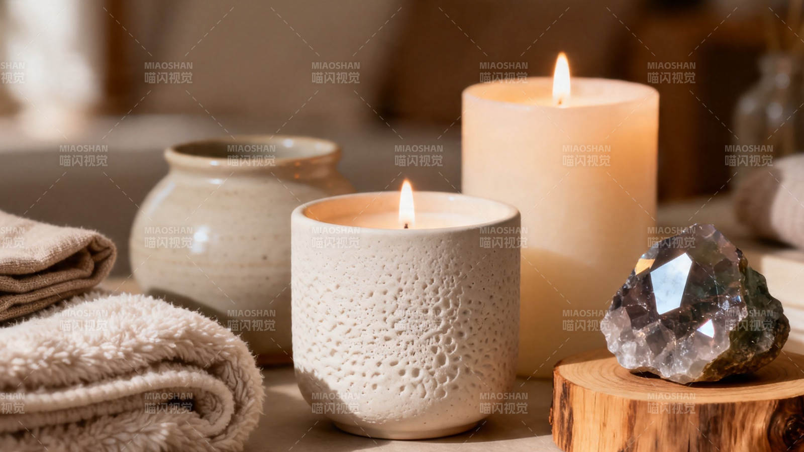 烛光石韵 静谧疗愈时光图片