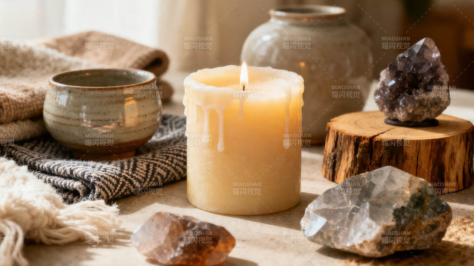 烛光晶石 静谧疗愈时光图片