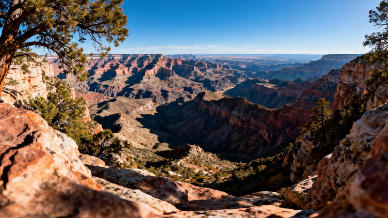 大峡谷壮丽全景图片