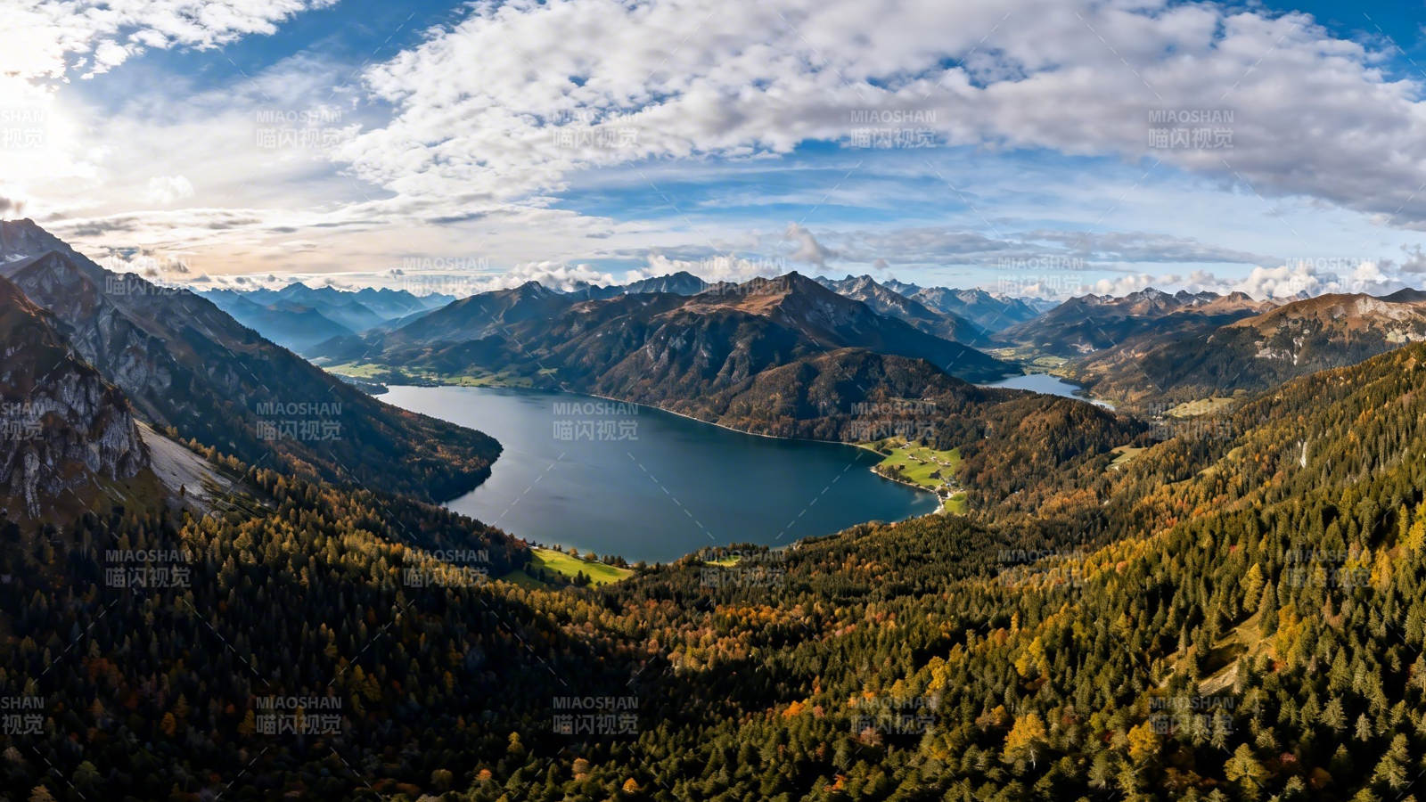 湖光山色 秋意正浓图片