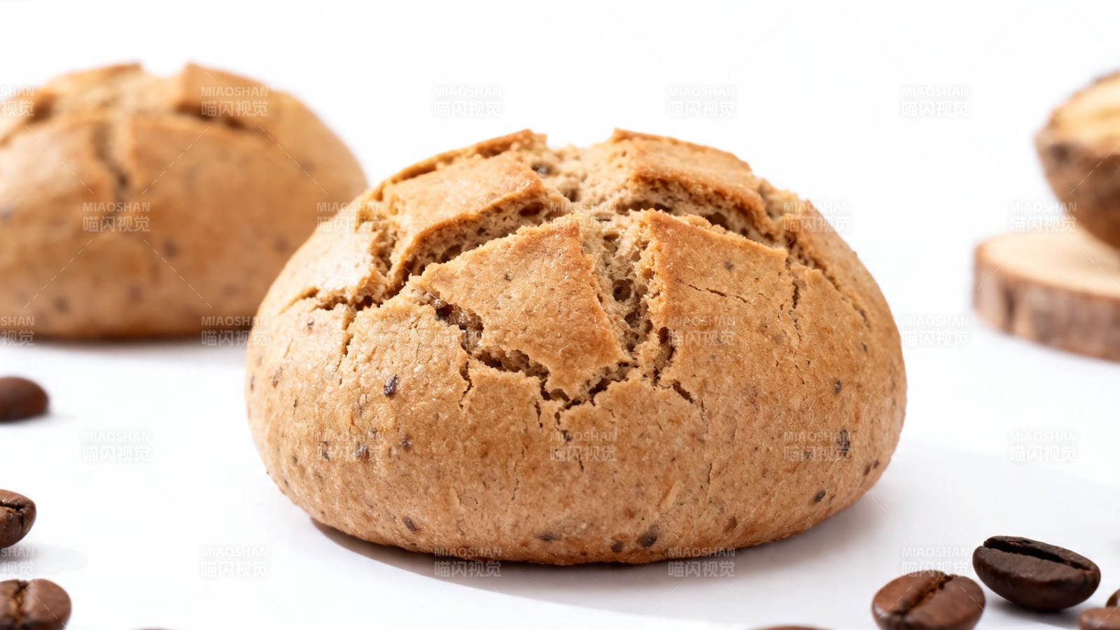 咖啡面包 香浓诱人图片