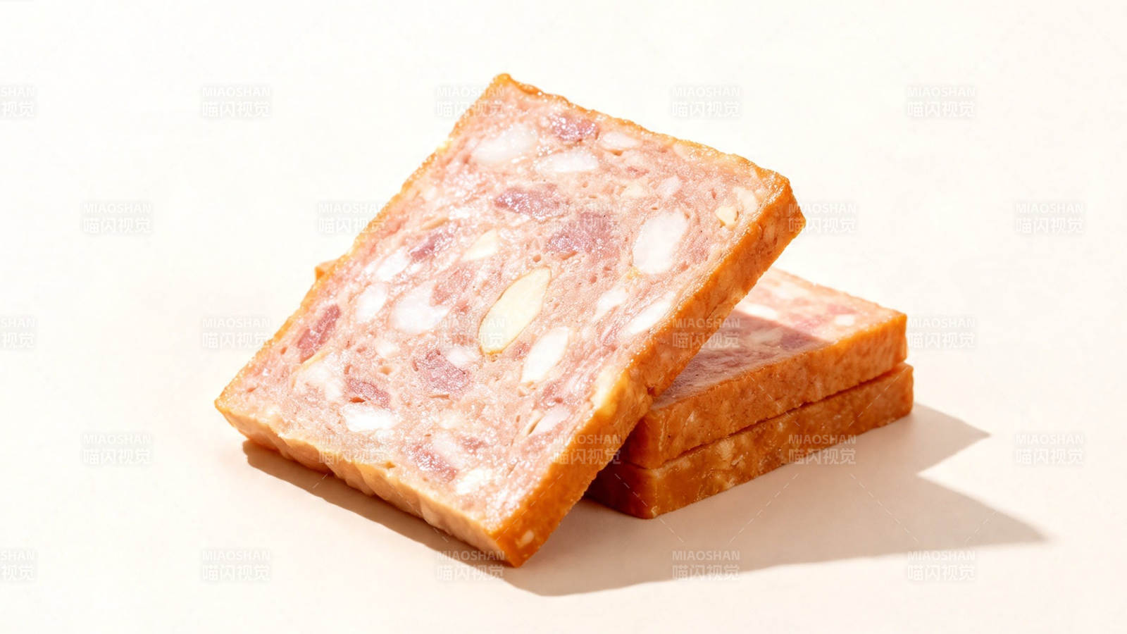 午餐肉切片 色泽诱人图片