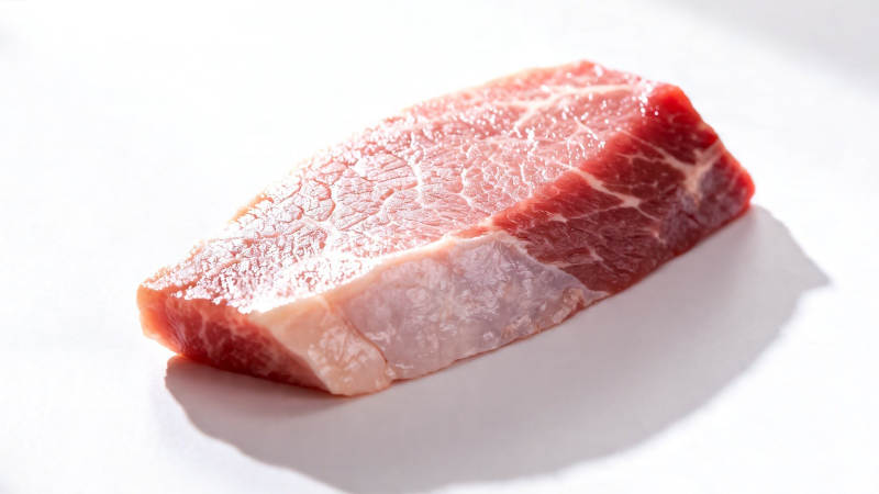 新鲜生牛肉特写图片