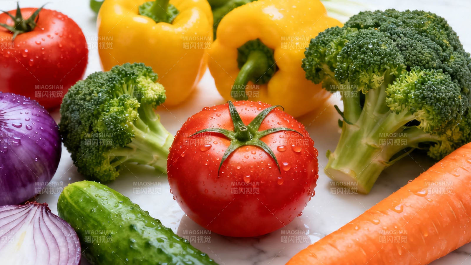 新鲜蔬菜大集合 色彩缤纷健康选图片