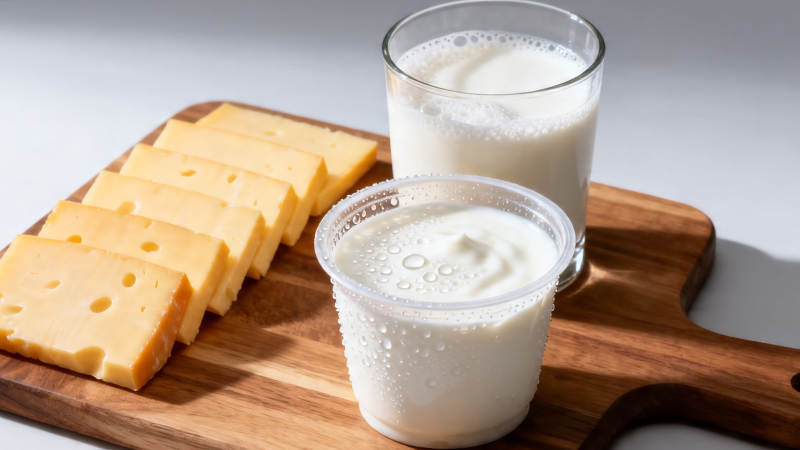 奶制品拼盘 奶酪 酸奶 牛奶图片