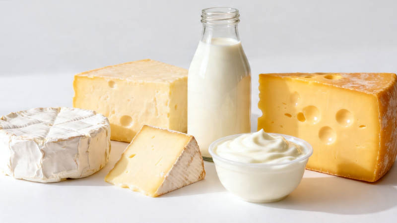 奶制品全家福 奶酪牛奶酸奶图片