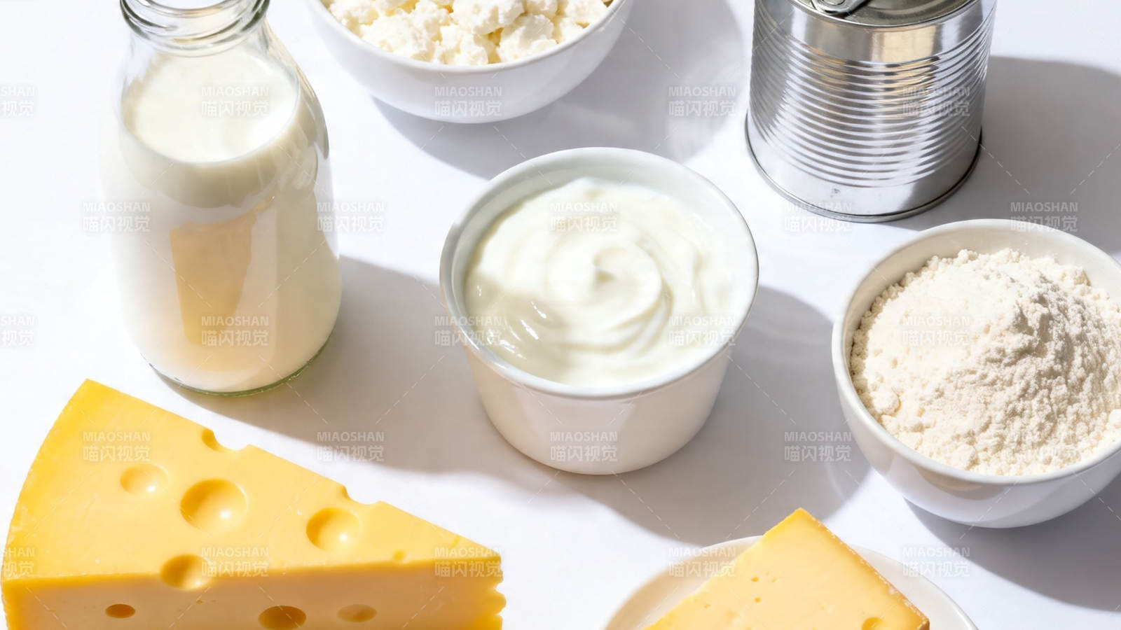 奶制品全家福展示图片