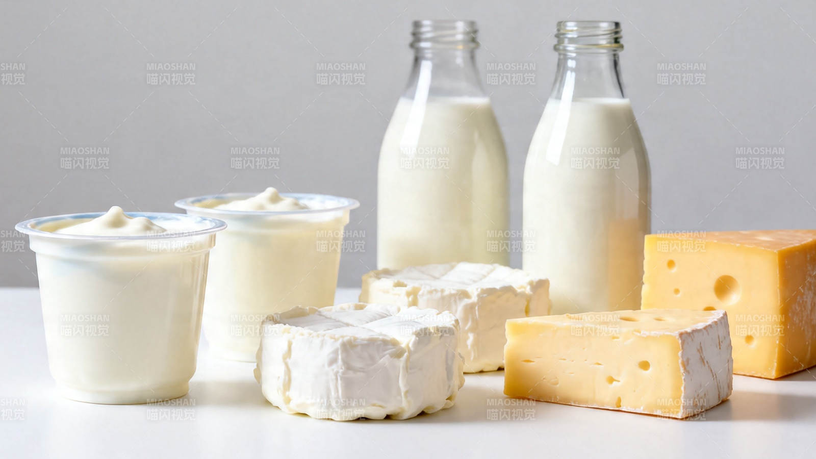 奶制品全家福 牛奶酸奶奶酪图片